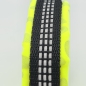 Preview: Halsband Safety - schwarz, Neongelb, reflektierend und fluoreszierend!